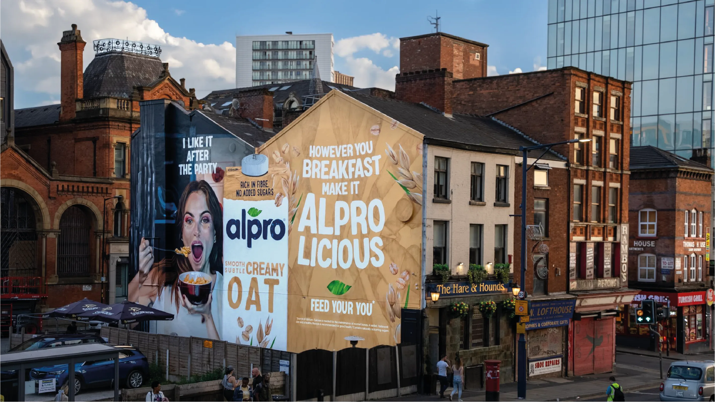 Mural Alpro — Manchester 2023