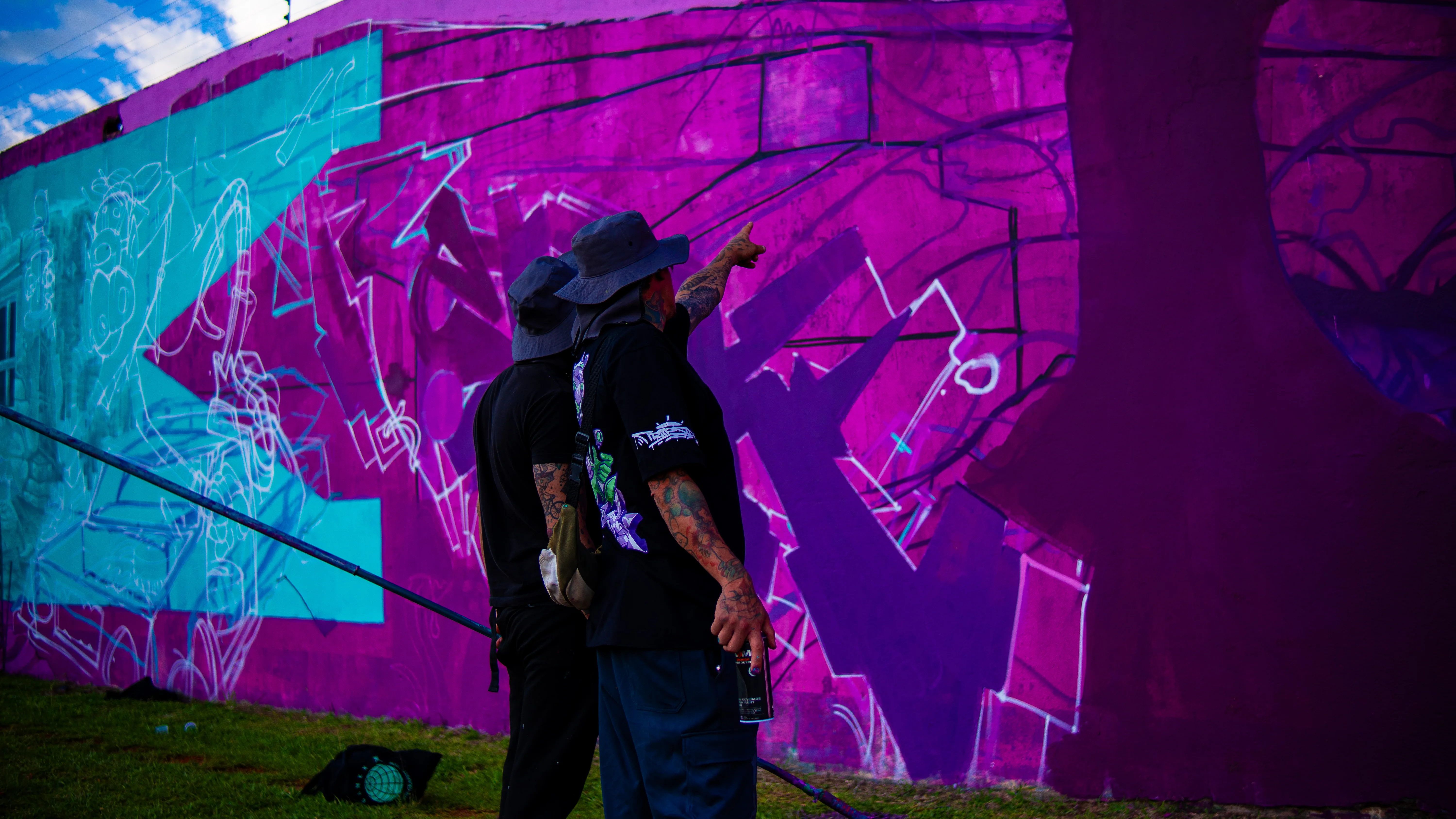 Detalle mural Encuentro GAMEX 2