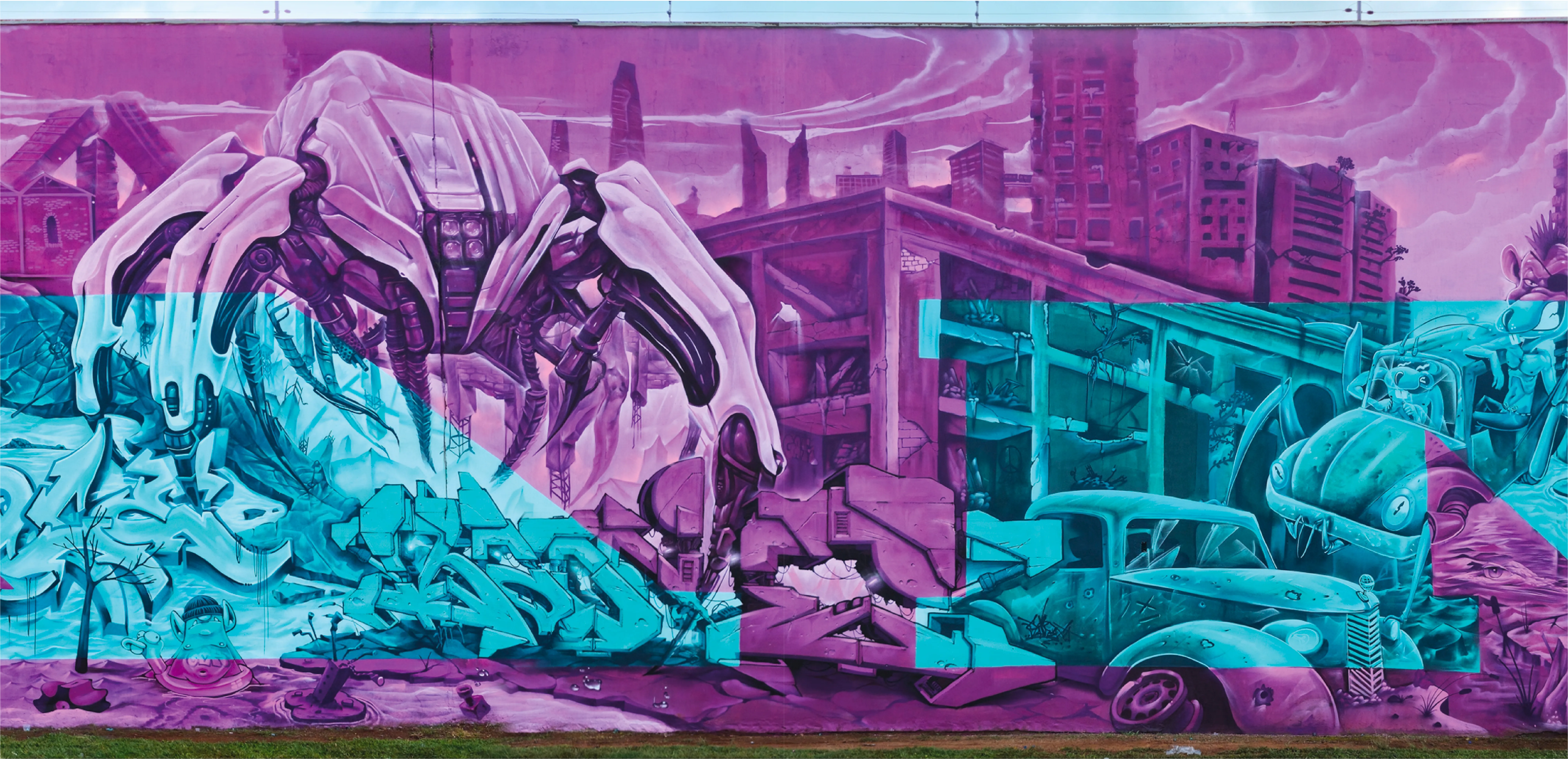 Mural Encuentro GAMEX