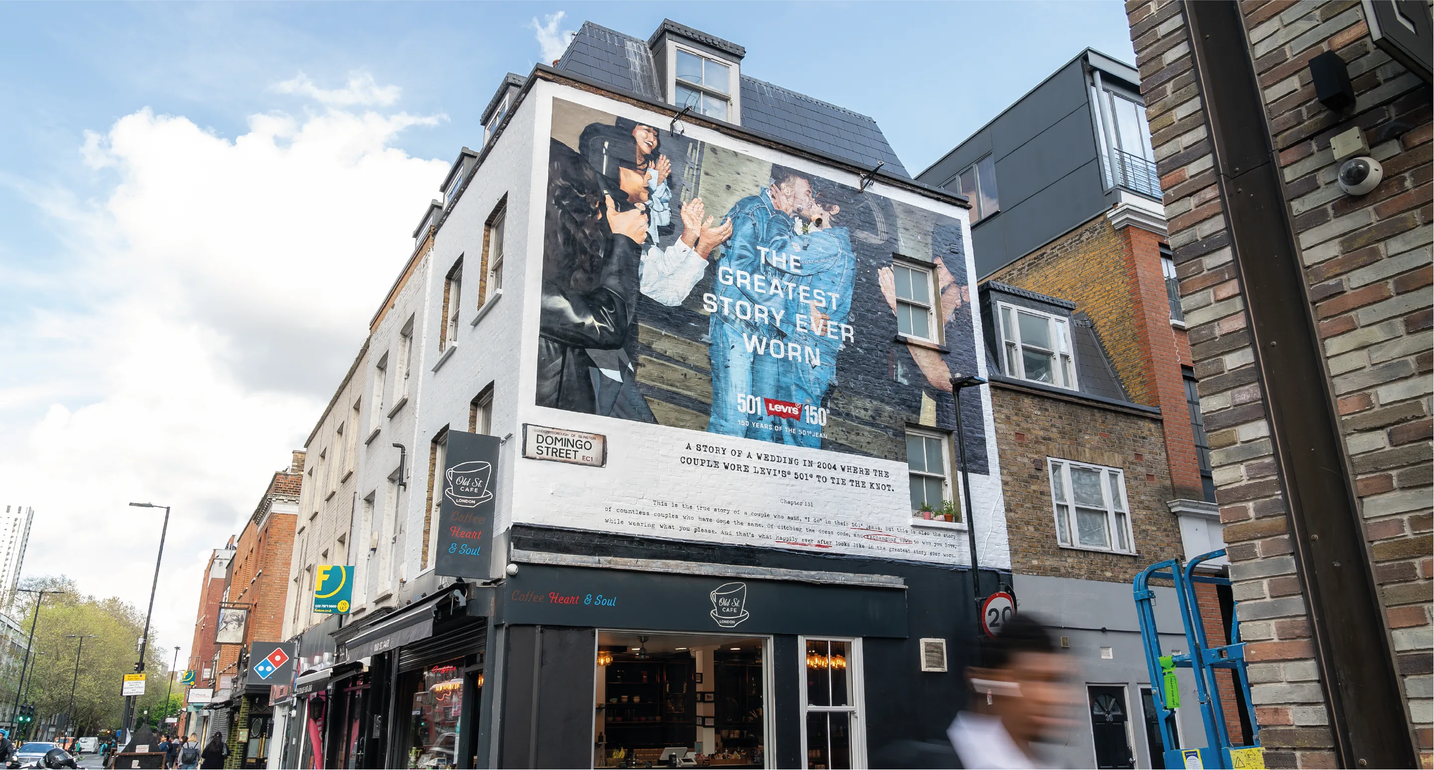 Mural Levi's — Londres 2023