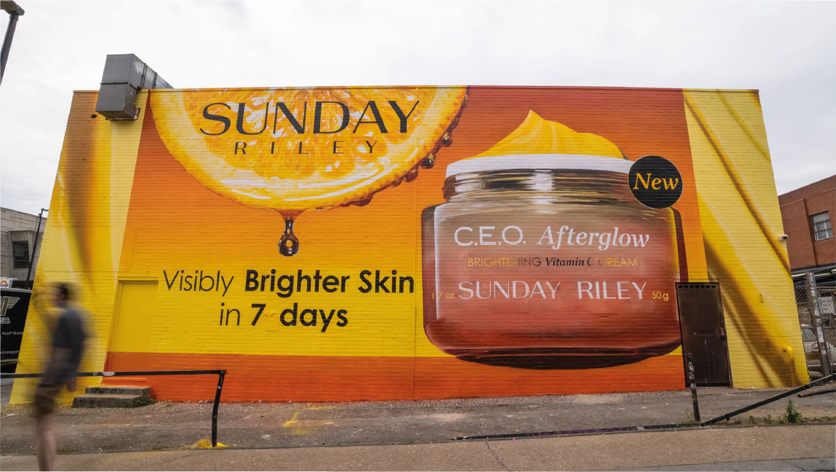 Mural Sunday Riley — Shoreditch, Londres 2022